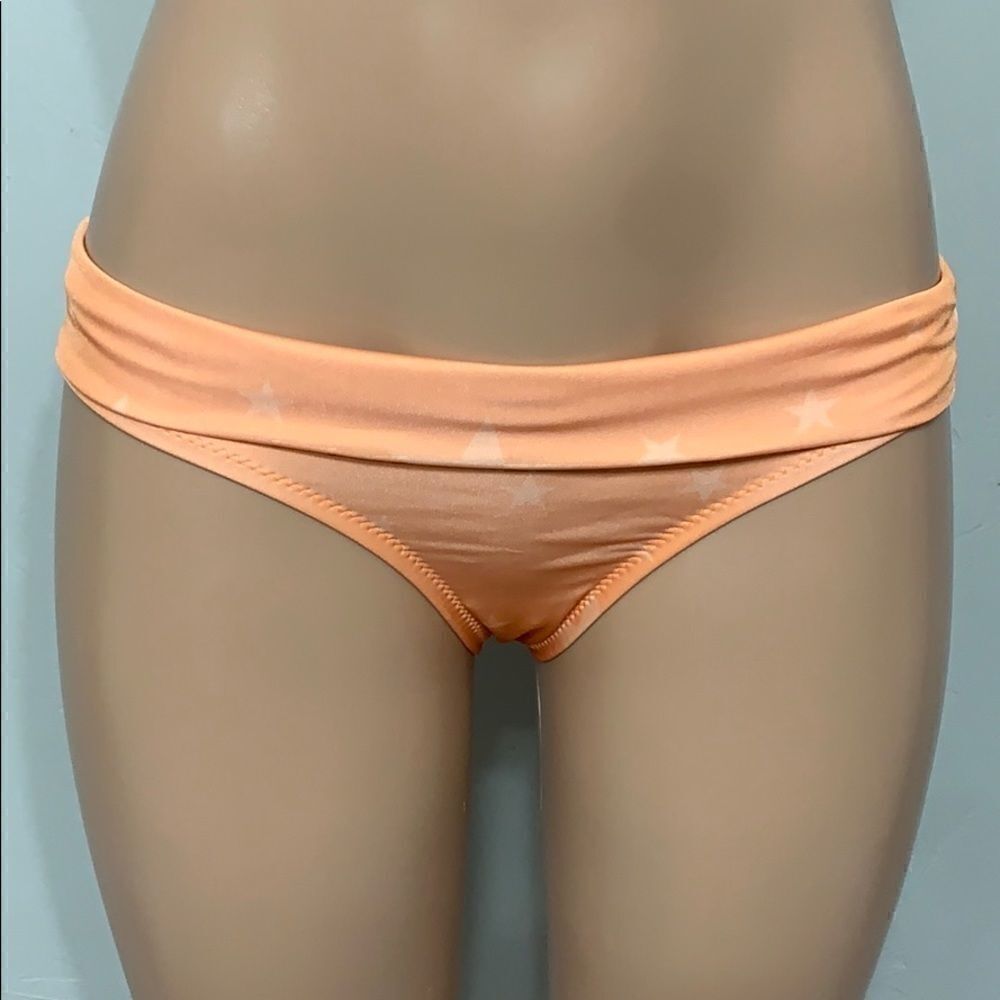 WILDFOX Orange Sherbert Stars bikini bottom. NWT - Picture 4 of 9